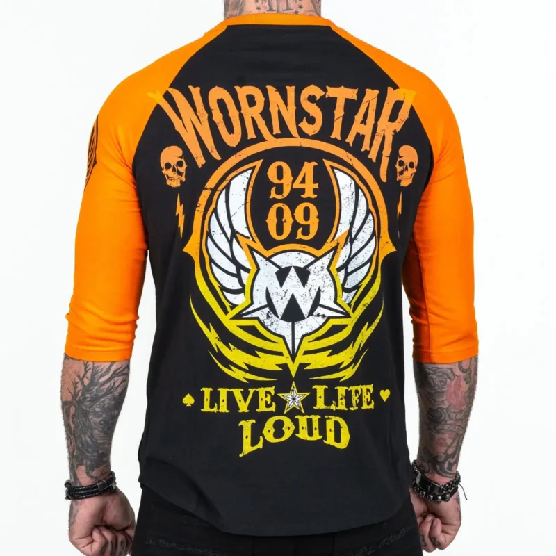 H16e51b79cae7473c8938a1e71217f6a56.webp Three-Quarter Raglan T-Shirt | Slim Oversized Fitness Hip Hop Long Tee