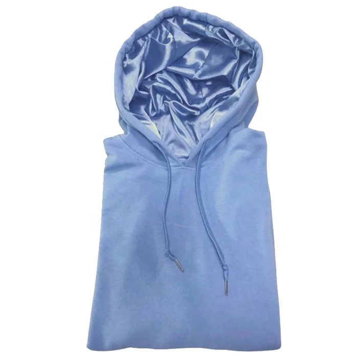 H33fee883e41b48dca901a0791839dbf99.webp Satin Lined Hoodie with Silk Inside Cotton Polyester