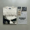 Custom 300GSM Boxy Fit T-Shirt | 3D Rhinestone Logo High-End Streetwear