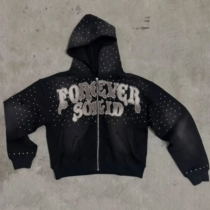 H43413d2b78c2465d8c03a04615dc76ddz.webp Acid Wash Zip Up Hoodie Rhinestone Embroidery Vintage Streetwear