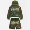 H5225270860a441fd833d4a0d777465f9a.webp Rhinestone Zip Up Hoodie and Acid Wash Short Set Sun Faded