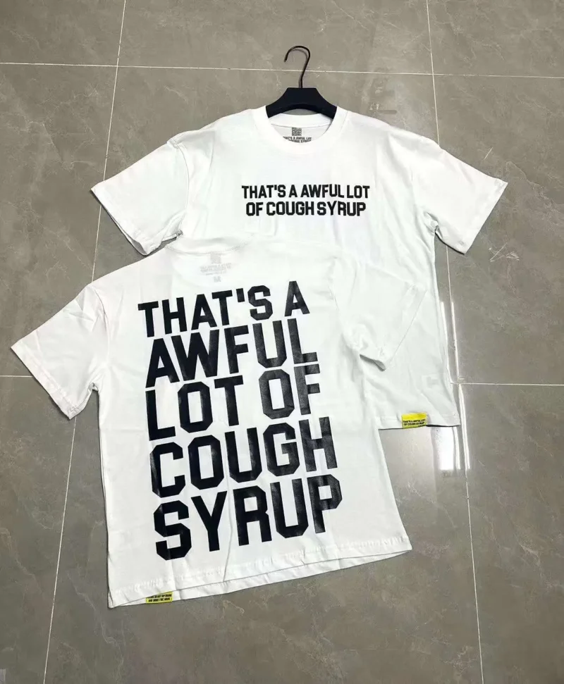 H5cad764f3ff446e380c1d688e43cd3e0E.webp Cough Syrup Designer Tee | Luxury Streetwear Top for Men Wholesale