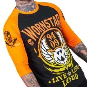 Three-Quarter Raglan T-Shirt | Slim Oversized Fitness Hip Hop Long Tee