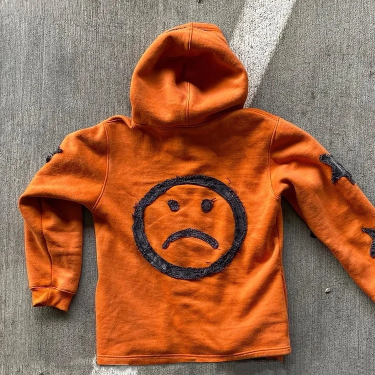H64bbeaa409a547168a6d6f1125017321o.webp Cropped Boxy Hoodie 500 GSM Acid Wash Embroidery Patch