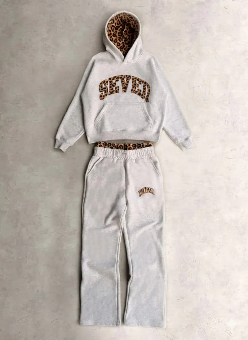 H73a2e4d2af134bac8184de5c8bc9c244q.webp Leopard Print Embroidered Hoodie and Sweatpants Set Heavyweight