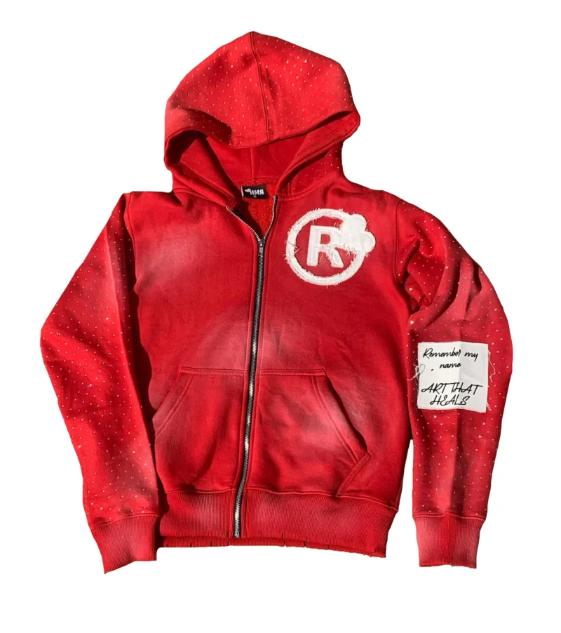 H8fd454ebba9a4772a33165c1c175cfc31.webp Boxy Zip Up Hoodie Acid Wash Distressed Embroidery Heavyweight