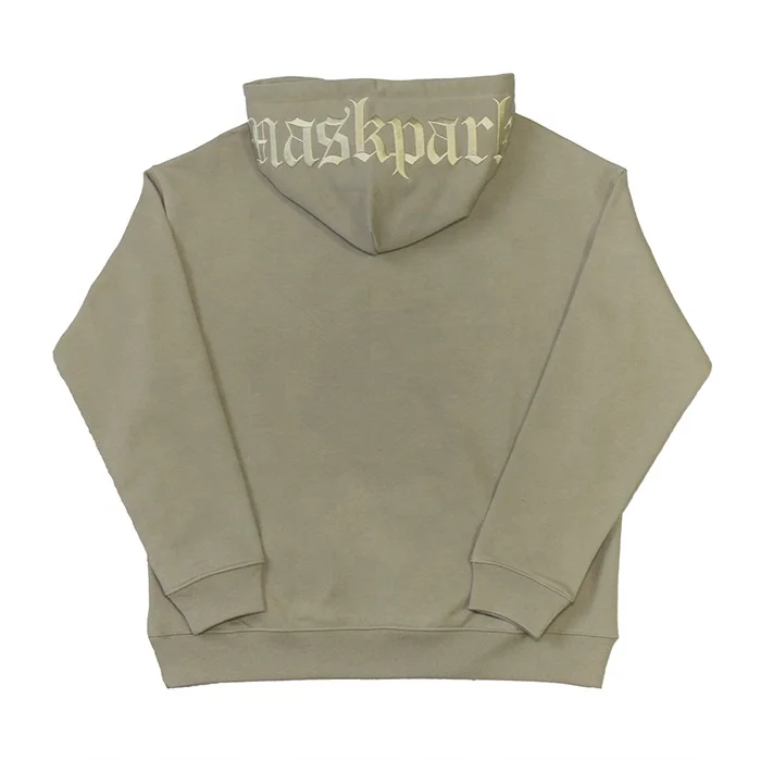French Terry Heavyweight Hoodie with Embroidery Custom