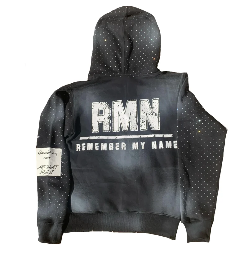 H97d15d6c42954dc4af7b20300edb8890v.webp Boxy Zip Up Hoodie Acid Wash Distressed Embroidery Heavyweight