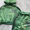 H9fc31dd99cc6462b83c5dd88421b0376q.webp Sun Fade Zip Sweatsuit Acid Wash Hoodie Two Piece Jogging Set