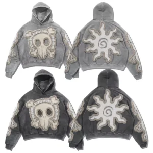 Ha04c5959dbc0430eb15bdda73614723fQ.webp Loose Fit Short Sweatshirt Hoodie Breathable Cotton Embroidery