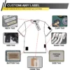 Ha6348c312f4a4a6f9926ba16d925e319V.webp Screen Printing Oversized Tee | Foam Puff Logo 100% Cotton Men
