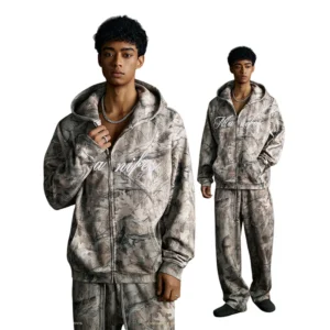Ha7576528a3724e3fa2f23f8a11bac44bU.webp Camo Print Zip Up Hoodie with Digital Branches Embroidery