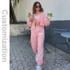 Haa61bbbe30884f529056929dd7f827426.webp Cropped Zip Up Hoodie and Pants 3 Piece Set 3D Embroidery