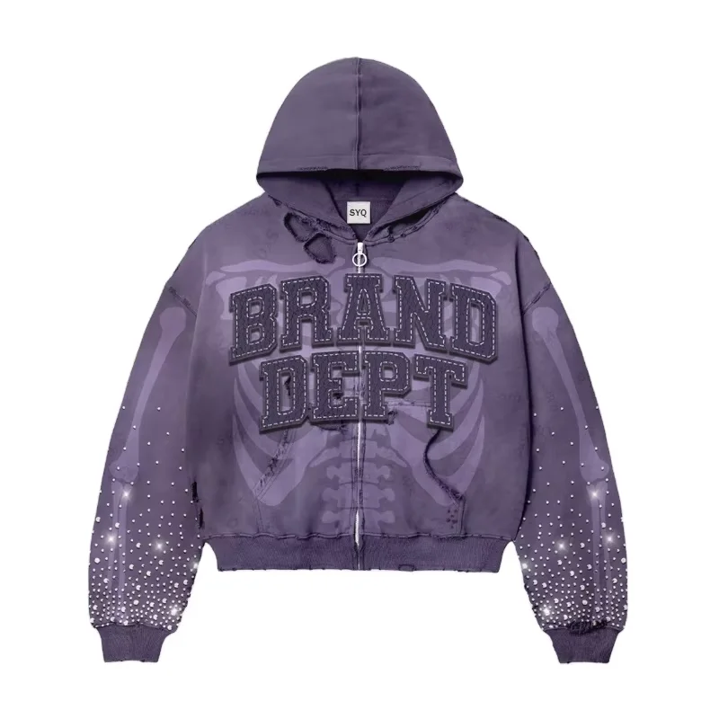 Hbdc36057970b4e18831e3d8166b83960k.webp Leather Patch Distressed Hoodie with Rhinestones Sun Faded
