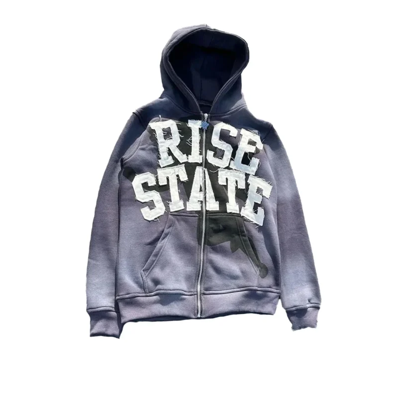 Hbe4681a50fa44da7ac6194b9df5075a20.webp Distressed Embroidered Zip Up Hoodie Acid Wash Patch Logo