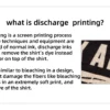 Discharge Printed Heavy Tshirt | Acid Wash Breathable Knitted Cotton