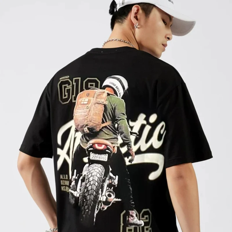 Hcf3449493bef4860b1f676fed80f5ac0f.webp Heavyweight Bulk Tshirt | Custom Logo Full Digital Print Men??s Plus Size