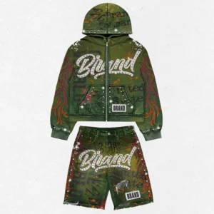He56454b37da44ed996d8d27655bc845d6.webp Rhinestone Zip Up Hoodie and Acid Wash Short Set Tracksuit