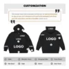 Hee7df57756bc4b4da9530080cbb98de7P.webp Loose Fit Short Sweatshirt Hoodie Breathable Cotton Embroidery
