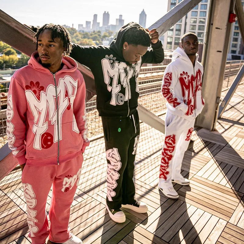 Hf16432733a294944b28ffc61dd3116b47.webp Heavyweight Hoodie and Sweatpants Set Loose Fit Tracksuit