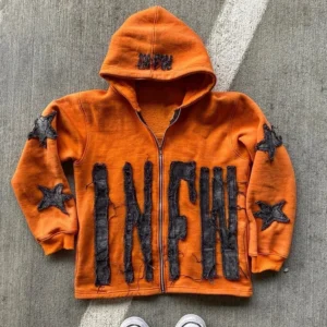 Hf3de6dfc2f534b7bb1b10406bb440bcc0.webp Cropped Boxy Hoodie 500 GSM Acid Wash Embroidery Patch