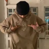 French Terry Heavyweight Hoodie with Embroidery Custom