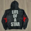 S2004c04a53c04024a2b424b53b71fa11j.webp Distressed Embroidery Hoodie Breathable Blended Cotton
