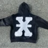 Embroidered Heavyweight Hoodie with 3D Puff Print