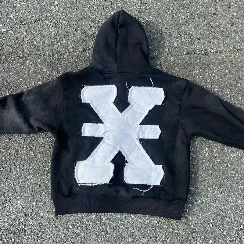 Embroidered Heavyweight Hoodie with 3D Puff Print