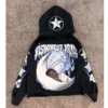 Embroidered Heavyweight Hoodie with 3D Puff Print