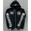 Embroidered Heavyweight Hoodie with 3D Puff Print