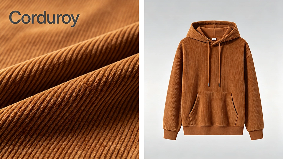 Corduroy Hoodie Fabrics