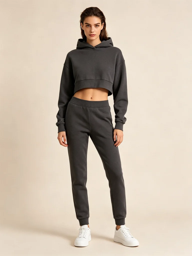 Crop hoodie