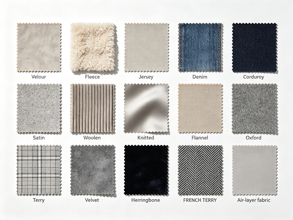 Custom Hoodie Fabric Type Guide