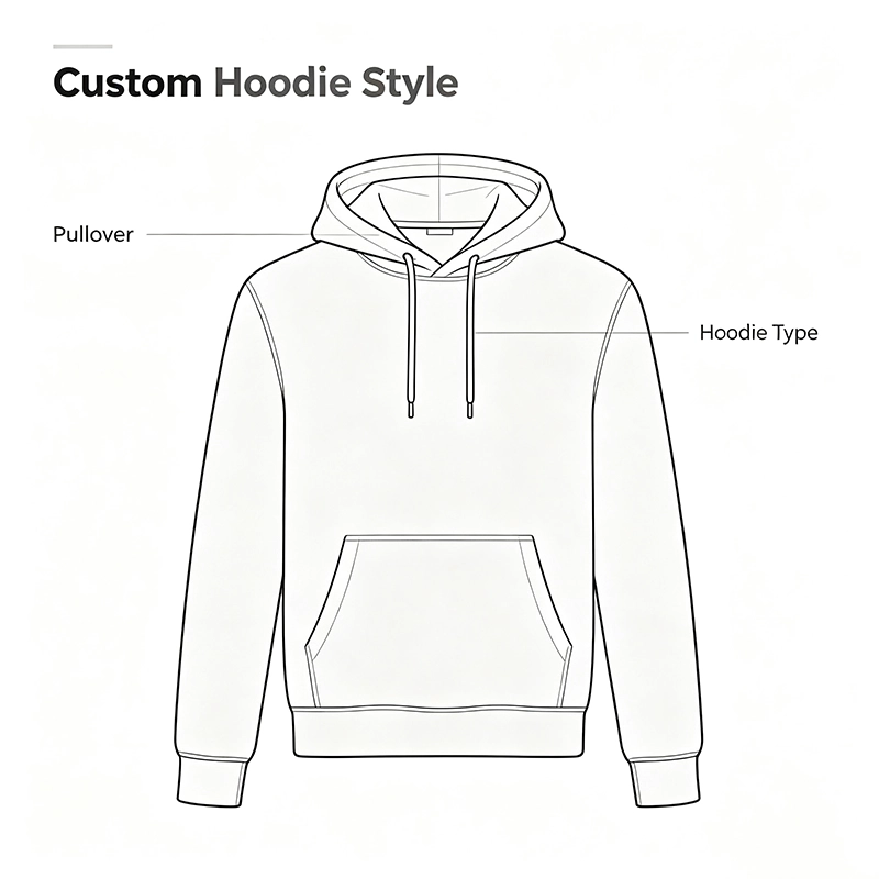 Custom Pullover Hoodie