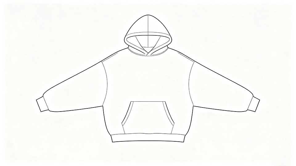 Loose hoodie