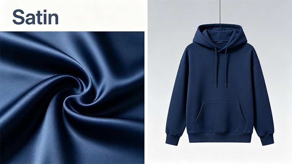 Satin Hoodie Fabrics