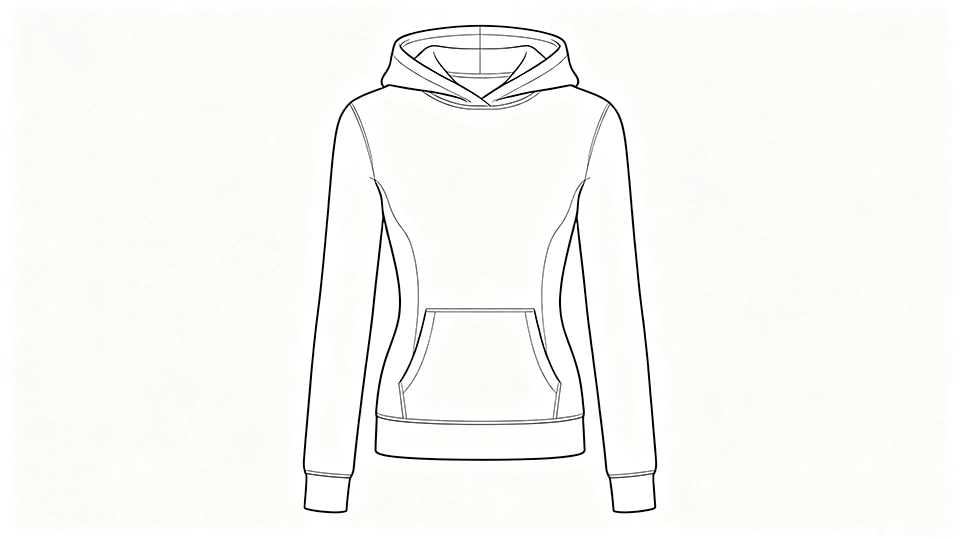 Slim Fit hoodie