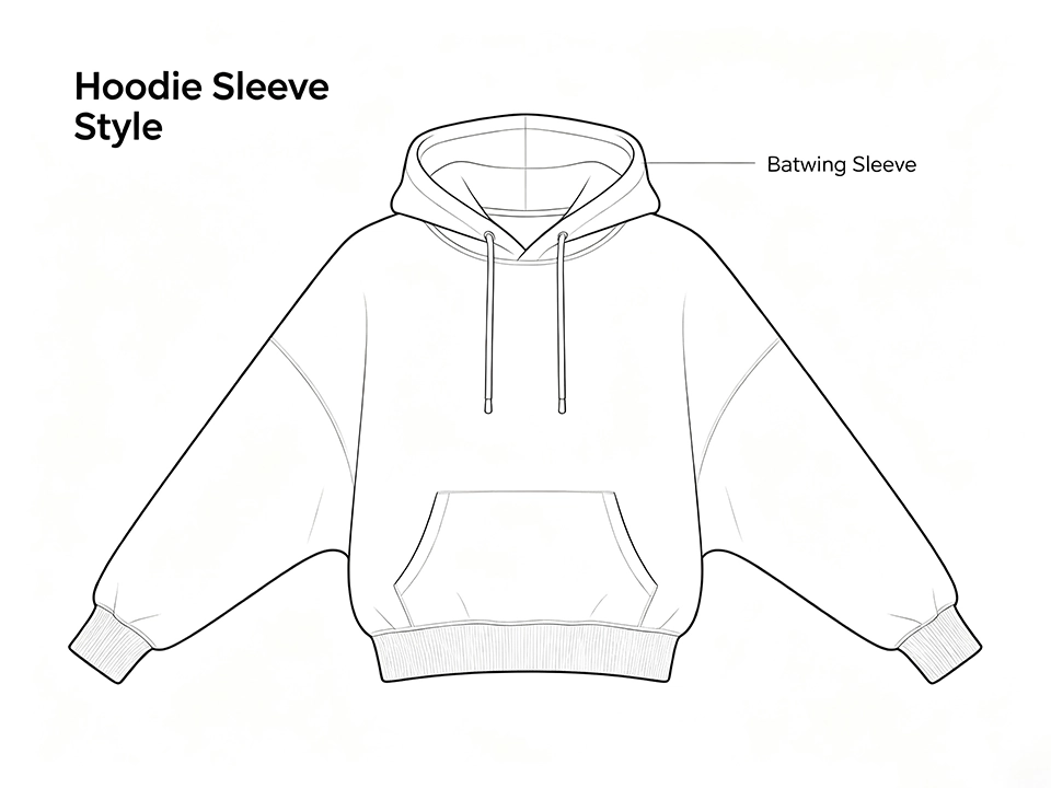 Hoodie Sleeve Style 2