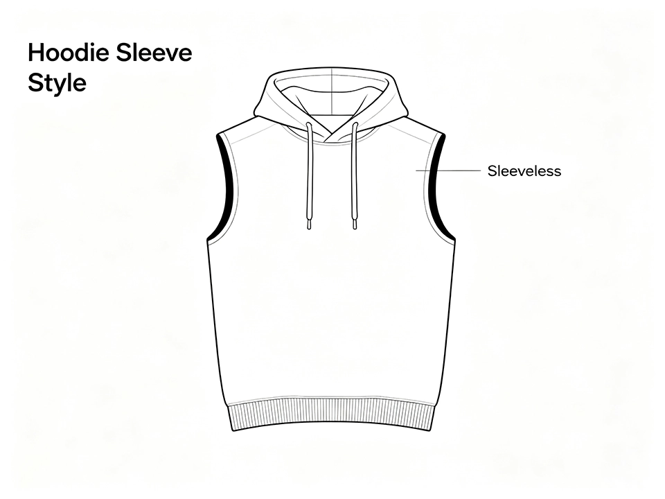 Hoodie Sleeve Style 5