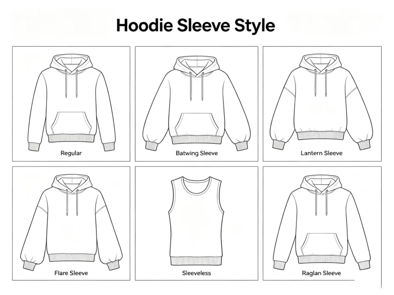 Hoodie Sleeve Style 7