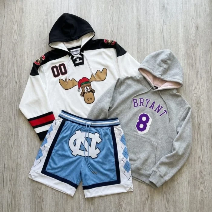 custom hoodie to jersey conversion near me