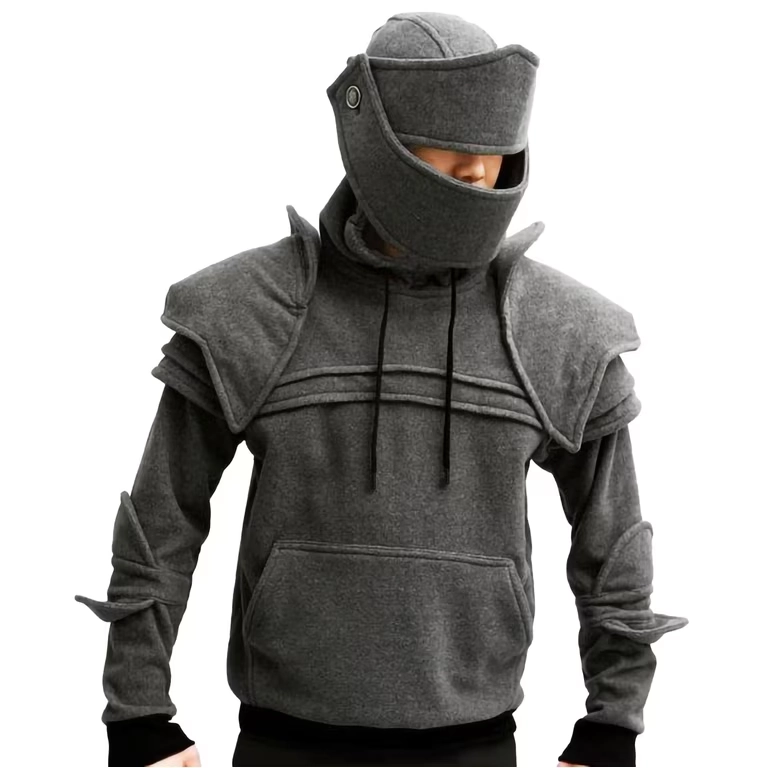 duncan armored knight hoodie 1
